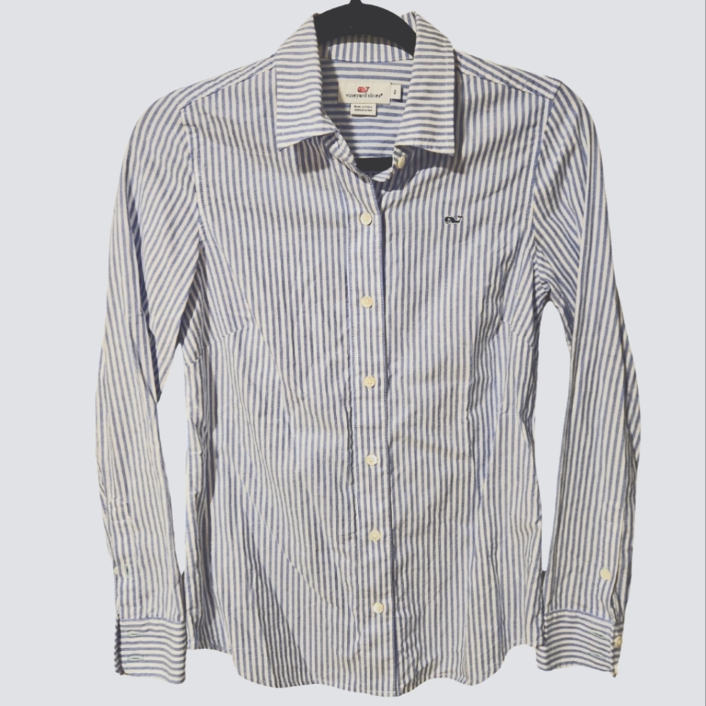 Vineyard Vines Womens Oxford Button-down Shirt